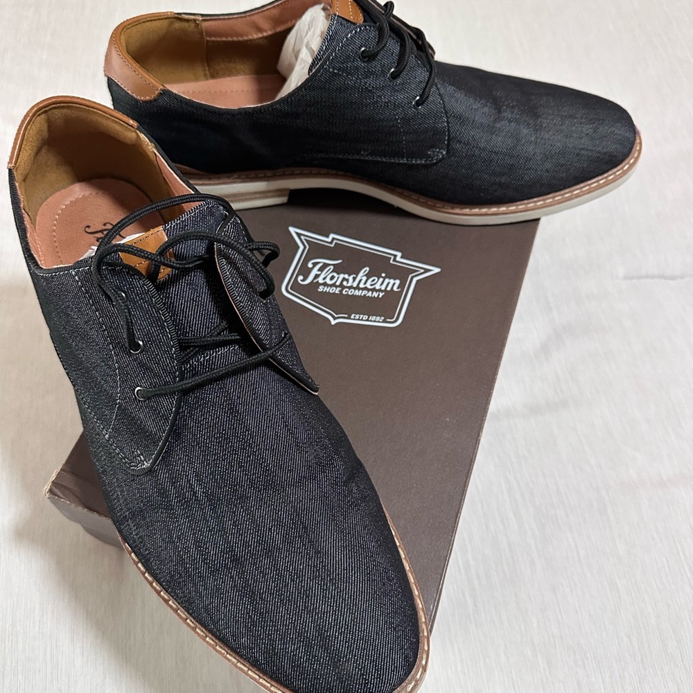 Florsheim Men's Highland Canvas Toe Oxford Shoes